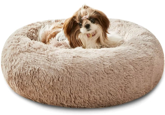 calming pet bed